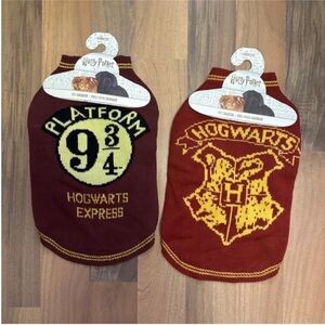 BNWT Harry Potter pet sweaters